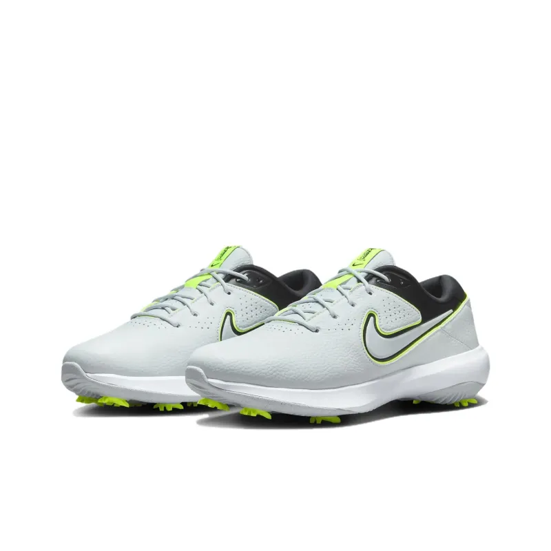 Nike Victory Pro 3 Cushioning, Slip Resistant, And Abrasion Resistant Low Top Golf Shoes Men's White Green-2