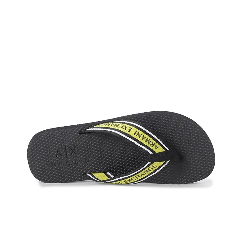 ARMANI EXCHANGEAE Flip Flops Men's Black-3