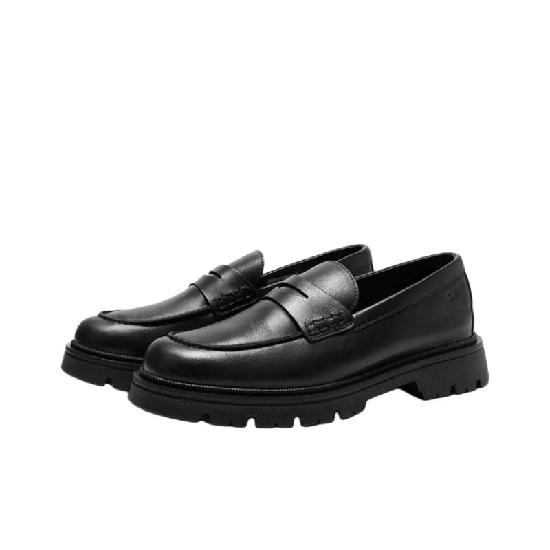 24hrs Loafers Men Black-2