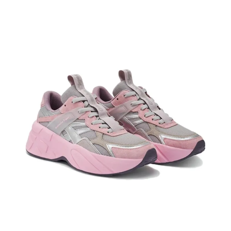 Onitsuka Tiger SP Series Chunky Sneakers Women's Low Top Gray/Pink-2