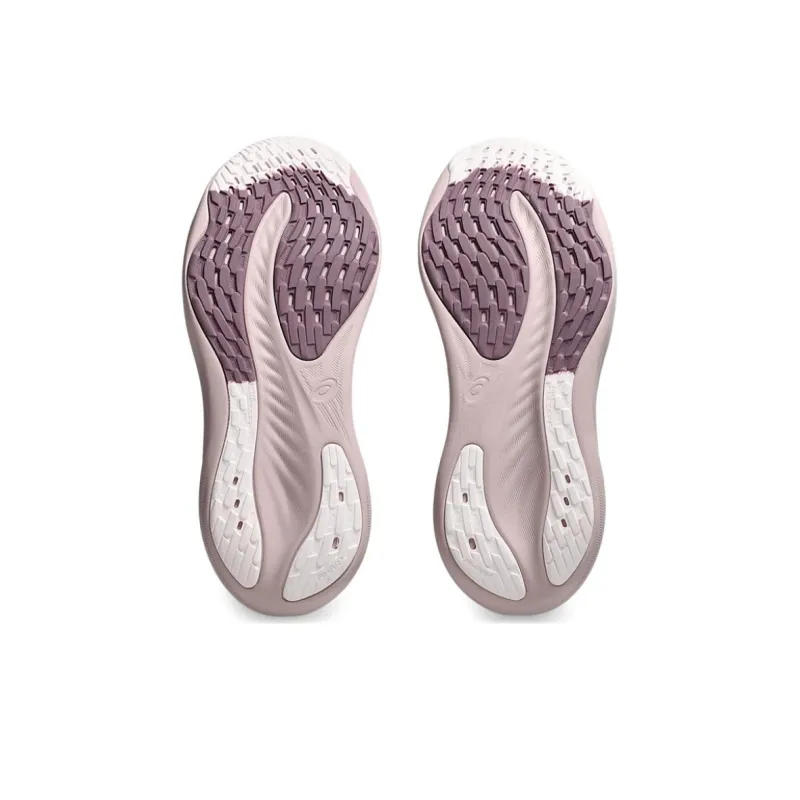 Asics GEL NIMBUS 26 Wear Resistant Cushioning Slip Resistant Low Top Running Shoes Unisex Light Pink-4