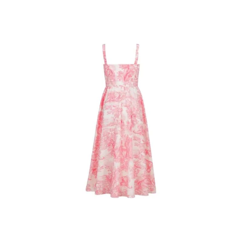 DIOR All Over Printed Sleeveless Dress-1