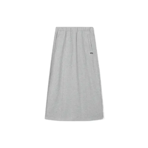 GAP Casual Long Skirts Women's Gray