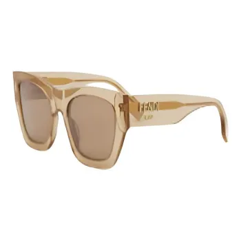 FENDI Square Sunglasses Women's Orange