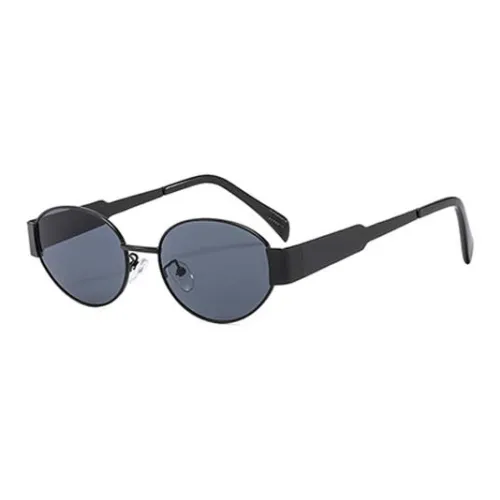 NOME Metal Oval Sunglasses Women's