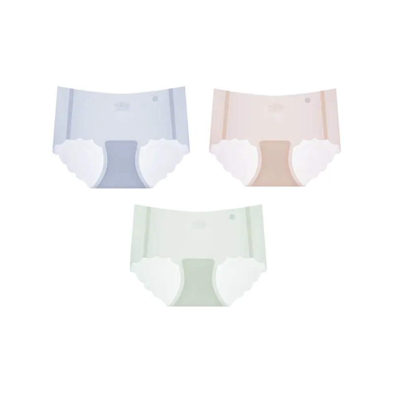 PLANDOO Underpants Women's 3 Pack-12