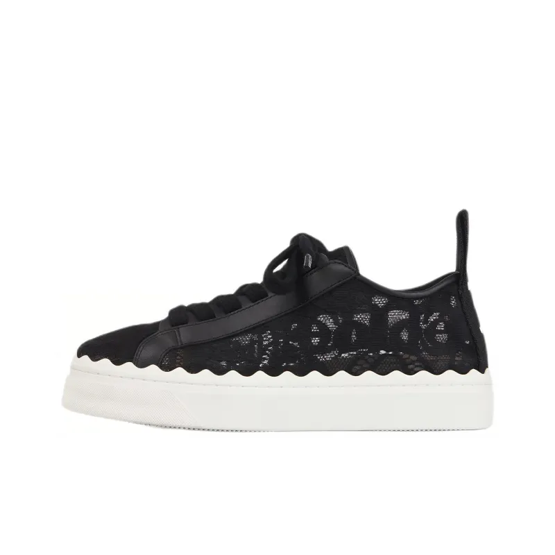 Chloé Lauren Lace Up Sneakers Women's-0