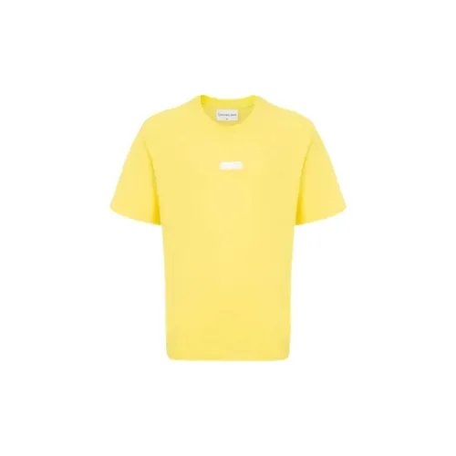 Calvin Klein T-Shirts Unisex Yellow