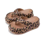 9010-16 Khaki Leopard Print