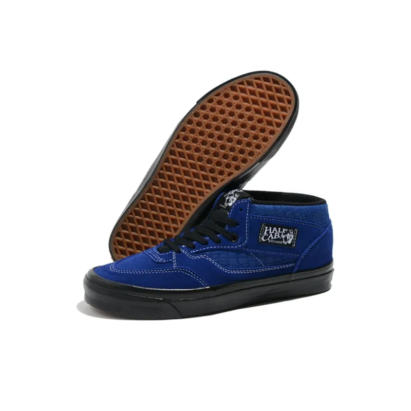 Half Cab Vans 33 Dx 'Anaheim Factory Croc Emboss Blue'-3