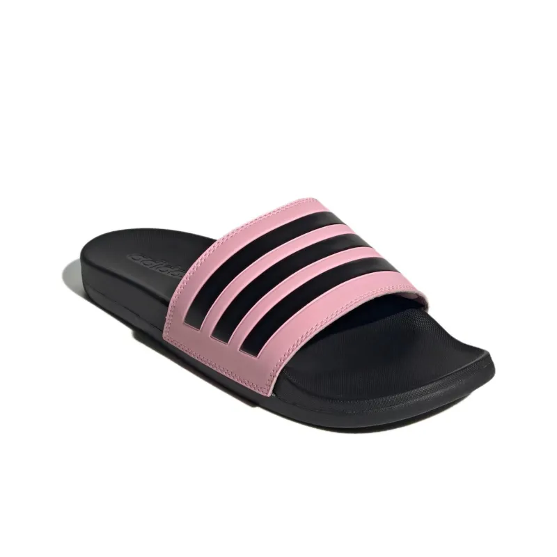 Adidas Adilette Comfort Slides True Pink Core Black-2