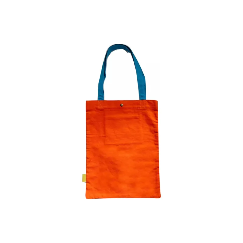 Disney X The Simpsons Cotton Handbag Unisex Orange-1