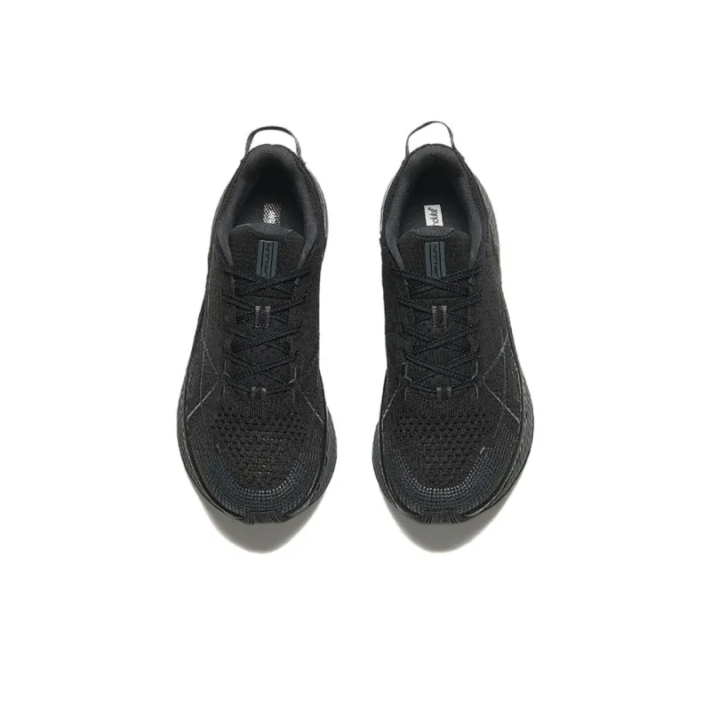 Anta Slip Resistant Low Top Running Shoes Men's Black-2