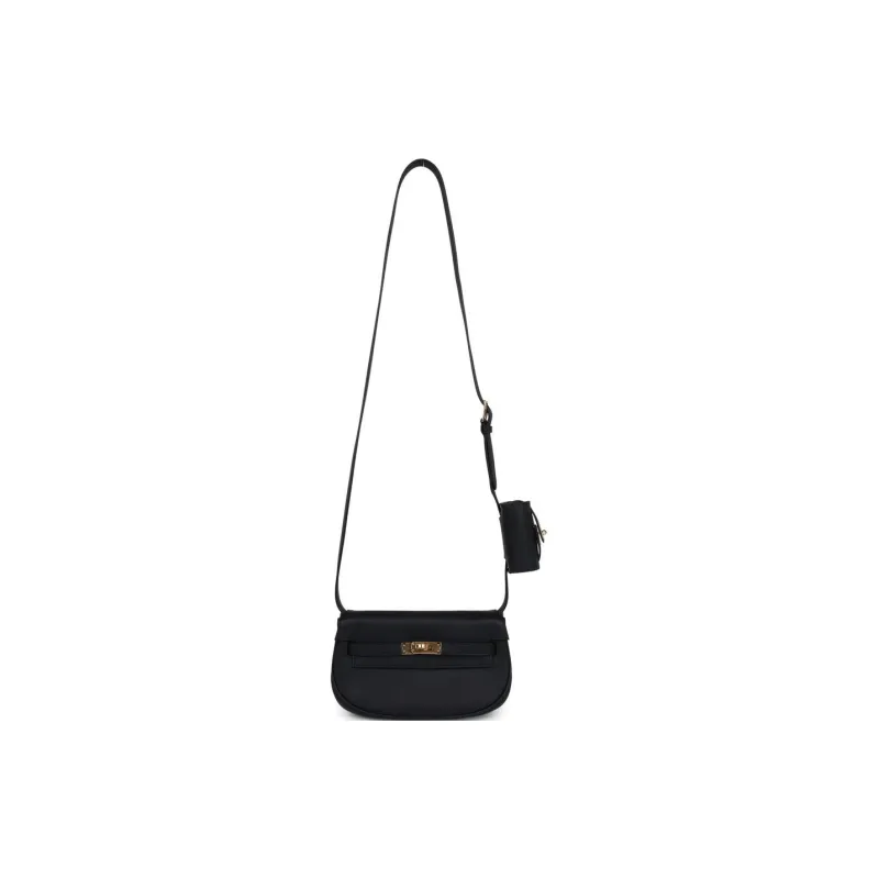HERMES Kelly Swift Calfskin Kelly Bag Crossbody Bag Shoulder Bag Women's 89 Noir Black-5