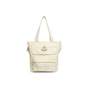 VAOPER Canvas Canvas Bag Crossbody Bag Shoulder Bag Handbag Tote Bag Large Size Women's Beige Yellow
