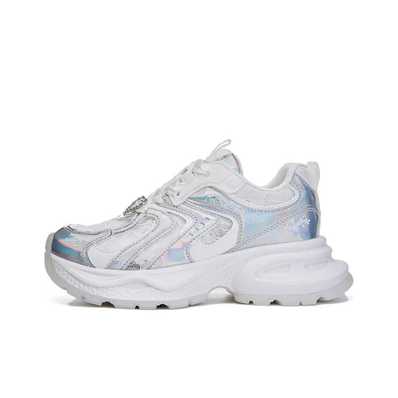 La Chapelle Anti Slip Wear Resistant Low Top Chunky Sneakers Women's-6