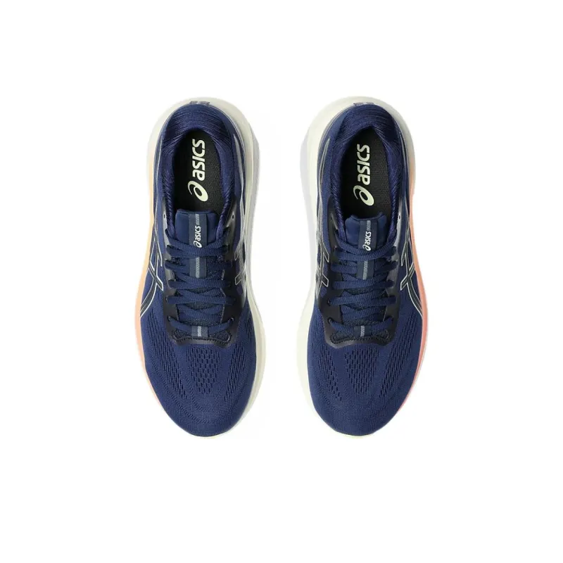 Asics GT 4000 4 Cushioning Anti Slip And Wear Resistant Low Top Casual Running Shoes Men's Blue Black-2