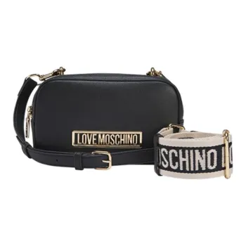 LOVE MOSCHINO Artificial Leather With Cow Leather Crossbody Bag, Shoulder Bag Women's