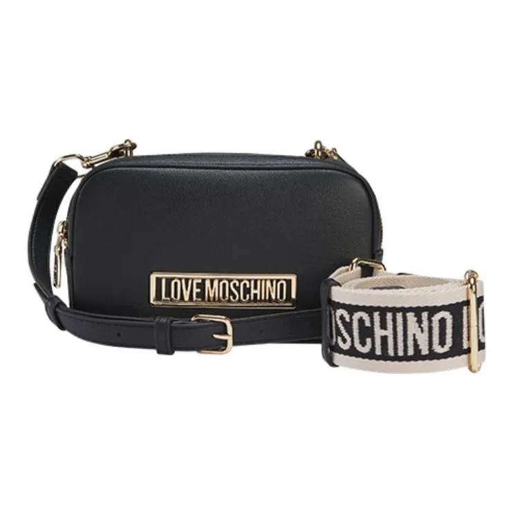LOVE MOSCHINO Artificial Leather With Cow Leather Crossbody Bag, Shoulder Bag Women's-0