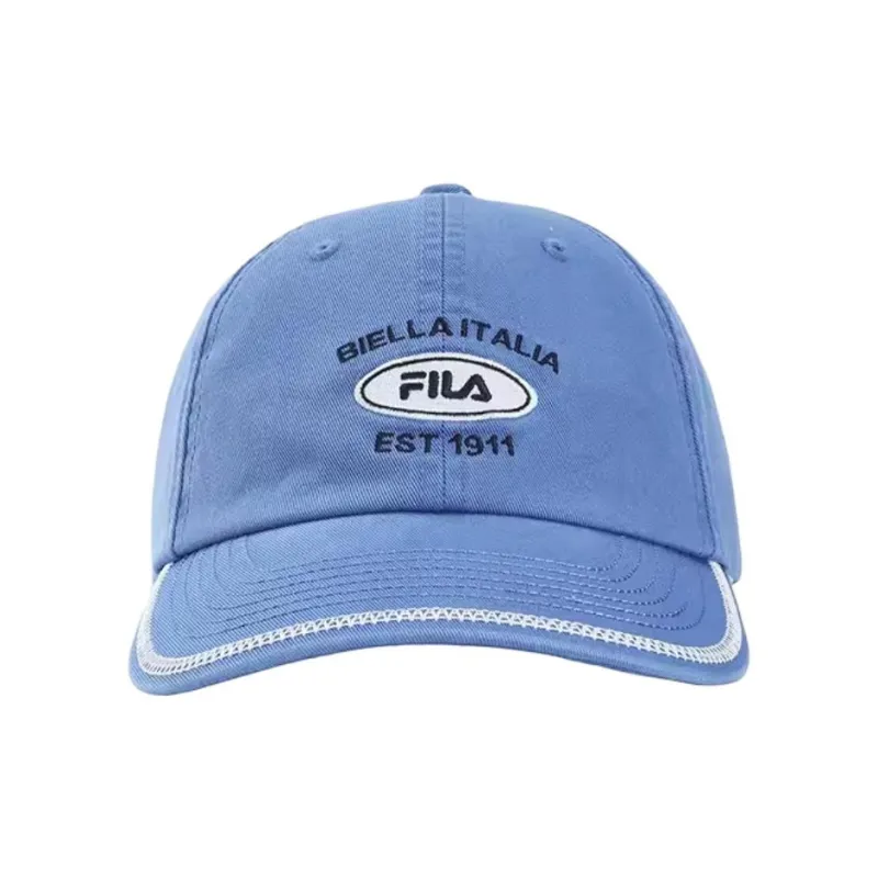 FILA Polyester, Cotton Baseball Caps Women's Distant View Blue-1