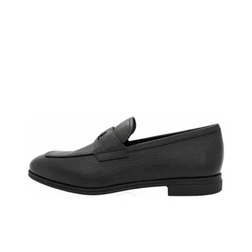 FERRAGAMO GANCINI Casual Shoes Men's Black