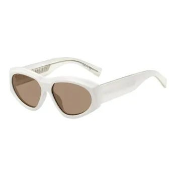 GIVENCHY - Irregular Shape Sunglasses Unisex White