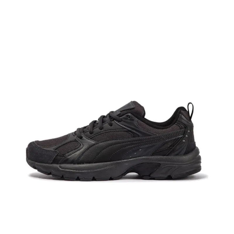 PUMA Milenio Wear Resistant Low Top Casual Shoes Unisex Black-0