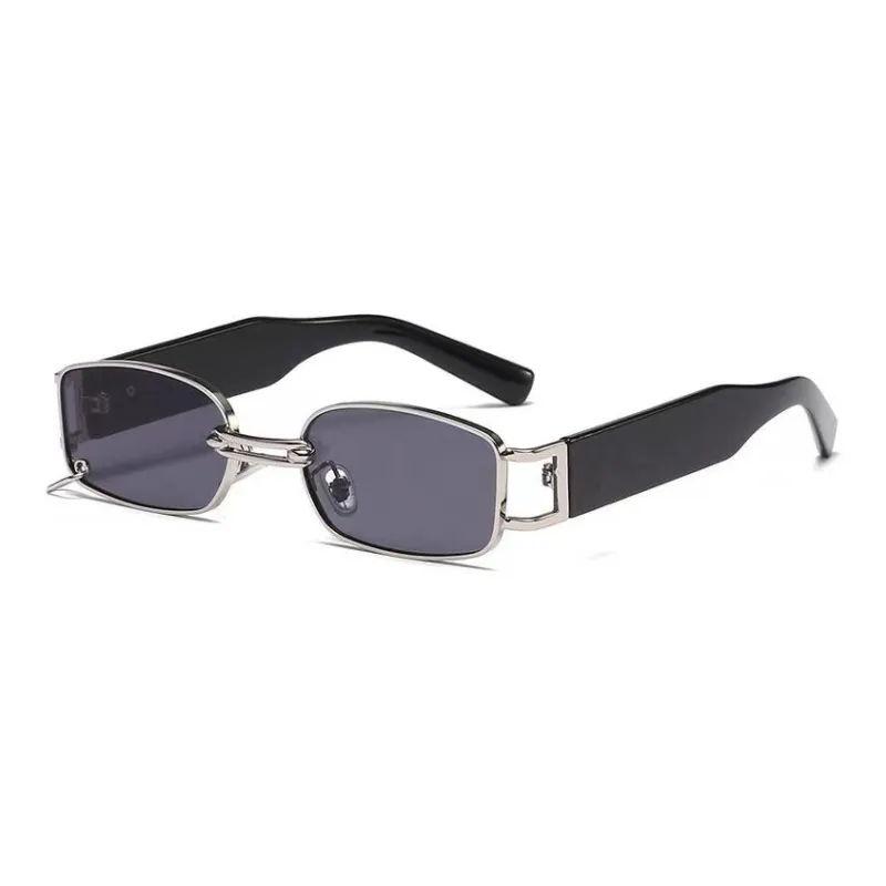 NOME Plastic Metal Square Sunglasses Unisex-3