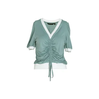 ROEYSHOUSE T Shirt Women's Light Green