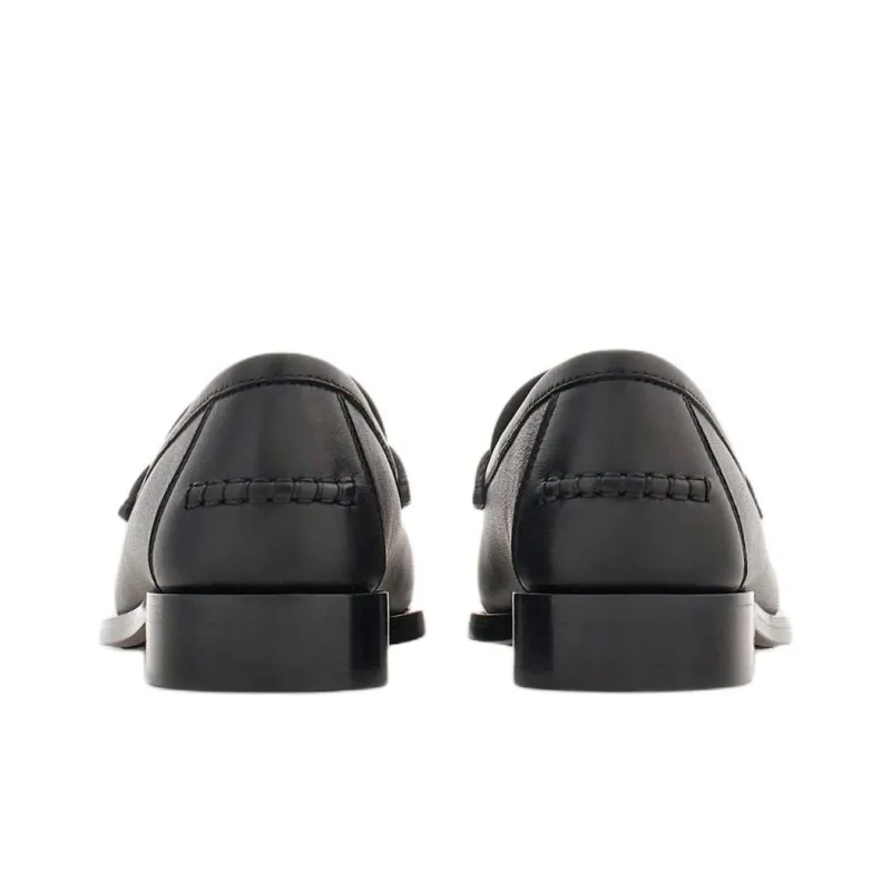 FERRAGAMO GANCINI Loafers Women's Black-4