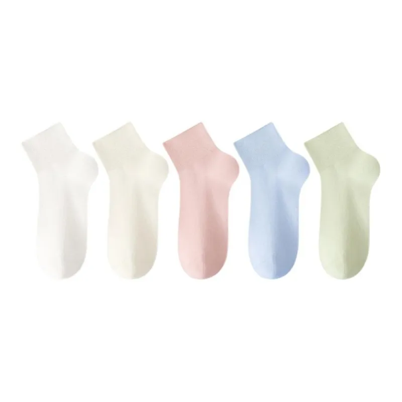 Urban Beauty Mid Calf Socks Women's 5 Pack-2