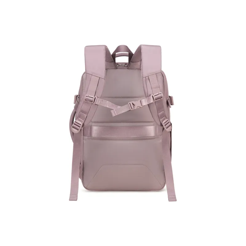 Chantria Fabric Backpack Large Size Women's Black/Khaki/Dusty Purple/Burgundy-8