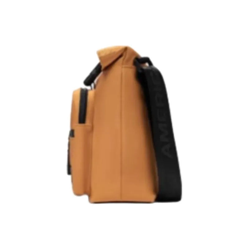 AMERICAN TOURISTER Fabric With Microfiber Leather Crossbody Bag Shoulder Bag Small Size Men's Multicolor-14