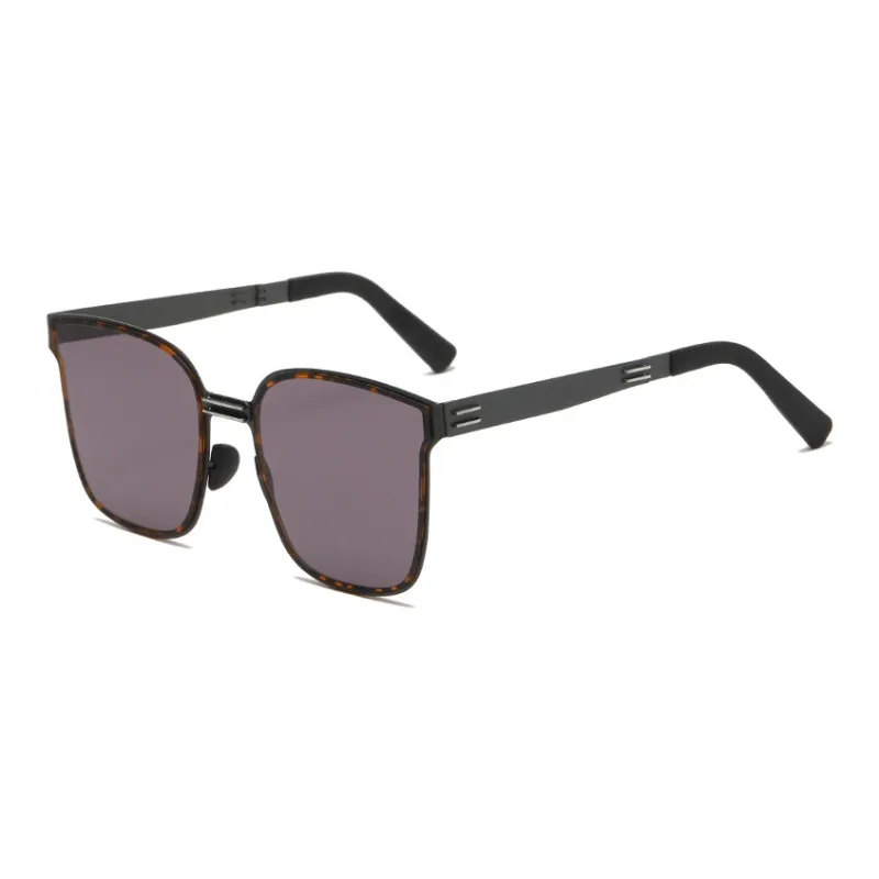NOME Stainless Steel Square Sunglasses Unisex-3
