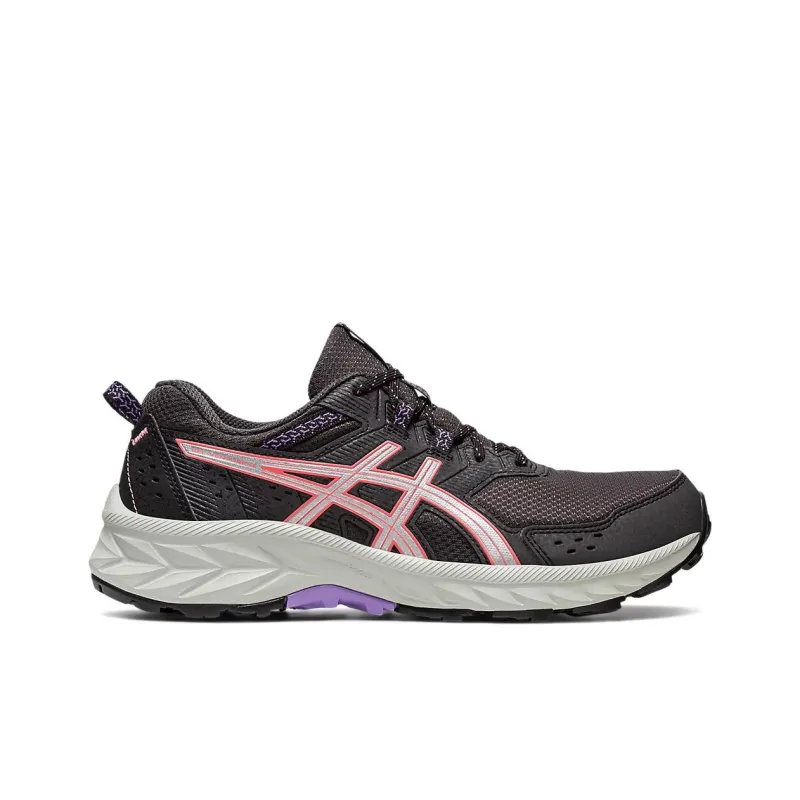 Asics Gel Venture 9 Anti Slip Wear Resistant Low Top Casual Running Shoes Women's Gray Silver-1