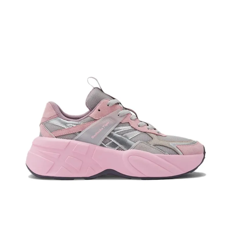 Onitsuka Tiger SP Series Chunky Sneakers Women's Low Top Gray/Pink-1