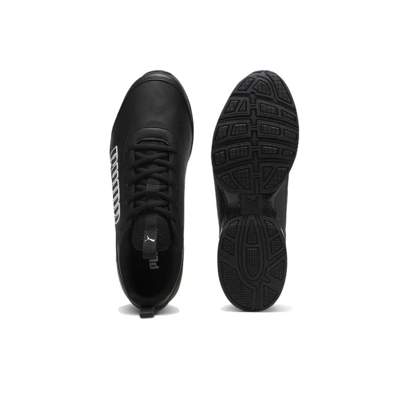 PUMA Equate SL 2 Anti-Slip Wear-Resistant Low-Top Casual Running Shoes Men's Black White-4