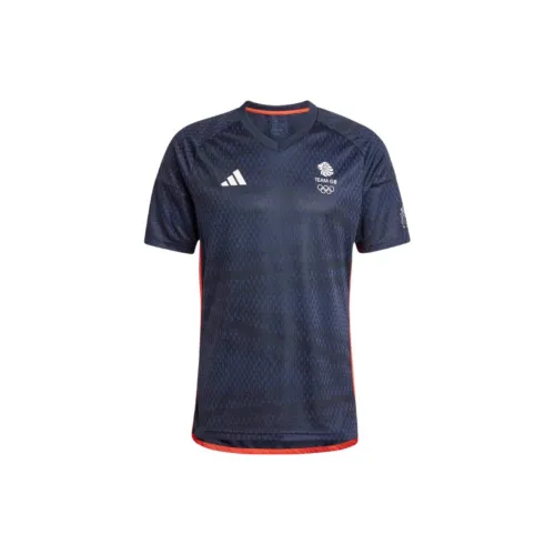 Adidas British Football Team Olympic Series Soccer Jerseys Men Legendary Inks