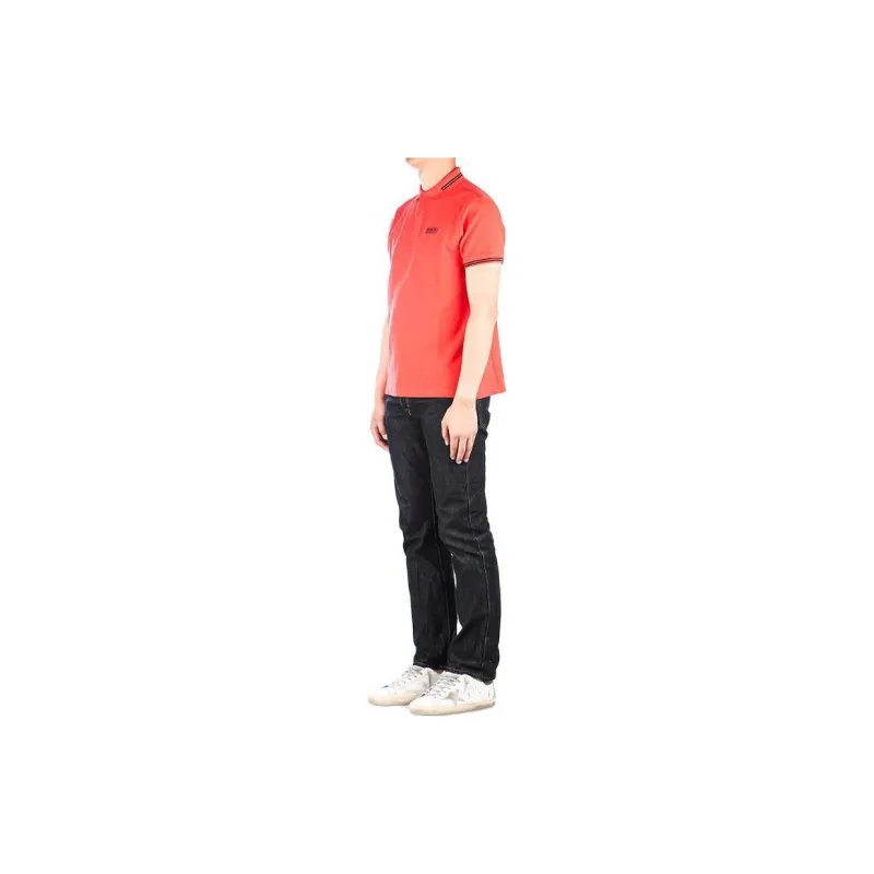 BARBOUR Polo Shirts Men Red-3
