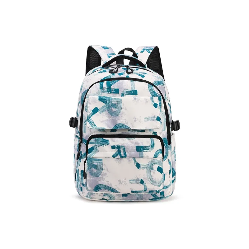 GEERDUN Nylon Backpack Unisex Gray/Black/Coffee/Blue-6