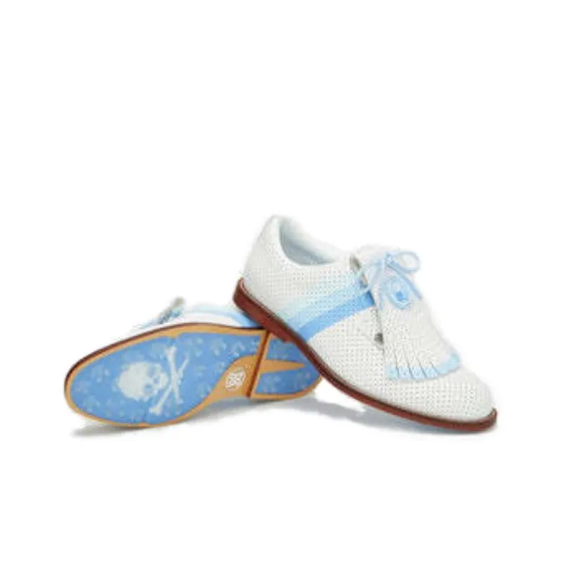 GFORE Breathable Lightweight Low Top Golf Shoes Women's White-3