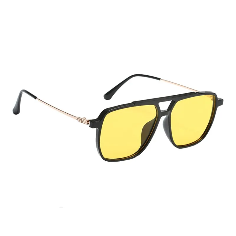 BSELEON TR/Memory Plastic Round Sunglasses Unisex-3