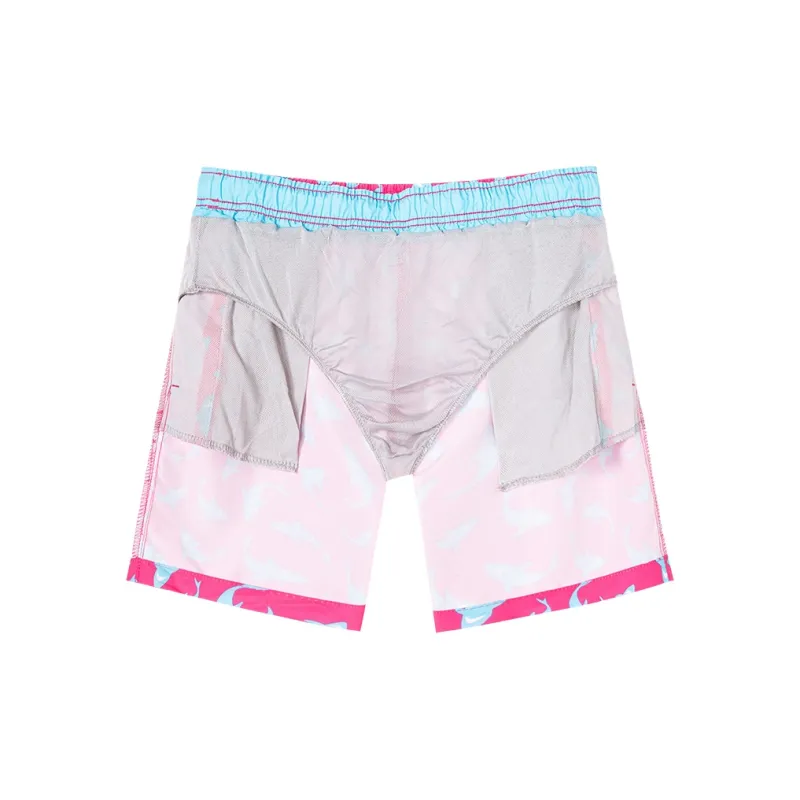 SURFCUZ Beach Shorts Men's Rose Red-2