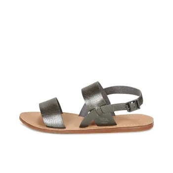Timberland One Strap Sandals Low Heel Women's Black Yellow