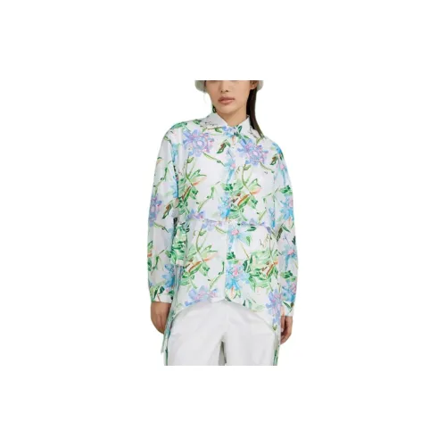 TOREAD Sun Protection Clothing Women's West Indian Lily Watercolor Print