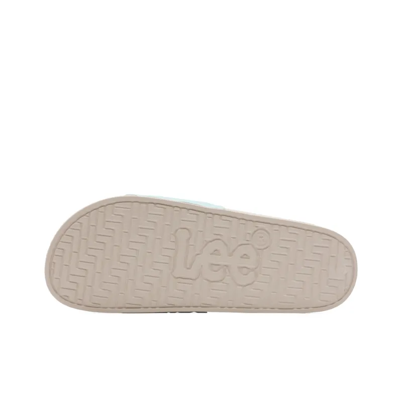 Lee Slide Slippers Men Black/White/Light Khaki/Green-19