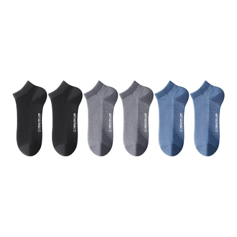 H YXIANG Ankle Socks Men's 6 Pack-3