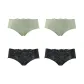 4 Pack (Vintage Green+Vintage Green+Midnight Black+Midnight Black)