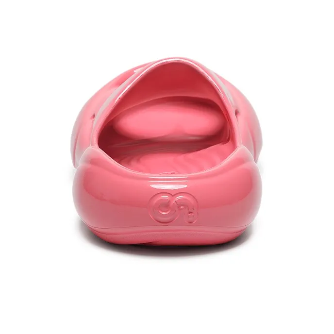 CN Slip Resistant Odor Resistant Abrasion Resistant Slide Slippers Unisex Pink-3