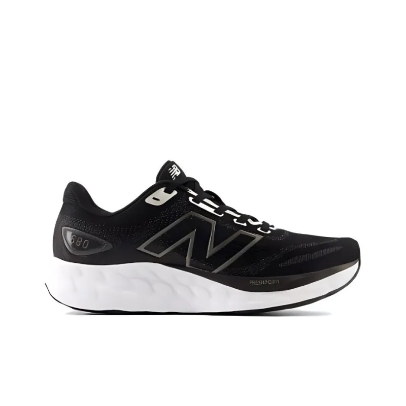 New Balance Fresh Foam 680v8 Black Light Gold Metallic Black Metallic Women's-1